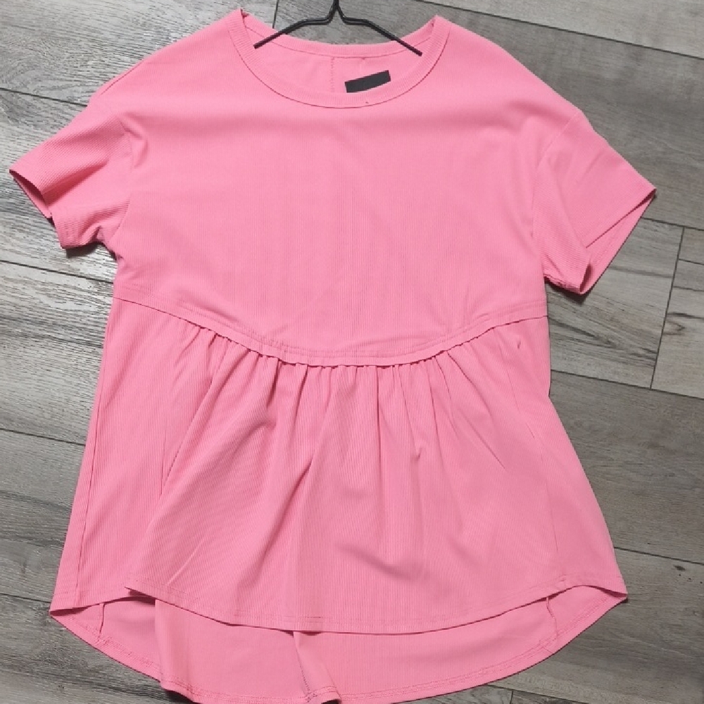 Pink Babydoll Women's Top